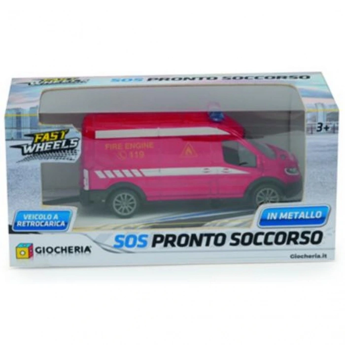 Fast Wheels Metal Acil Yardım Arabası