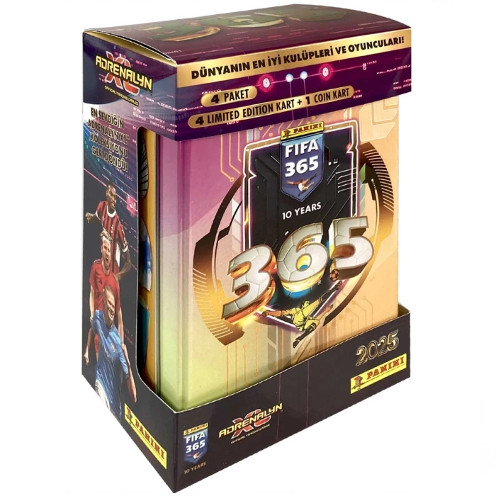 Fifa 365 2025 Adrenalyn Tin Box Futbolcu Kartları