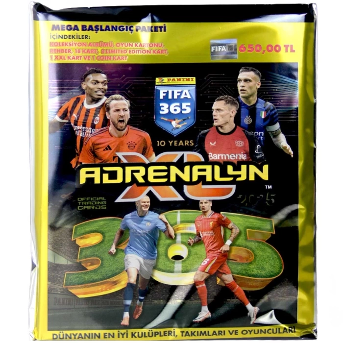 Fifa 365 Adrenalyn 2025 Mega Başlangıç Paketi