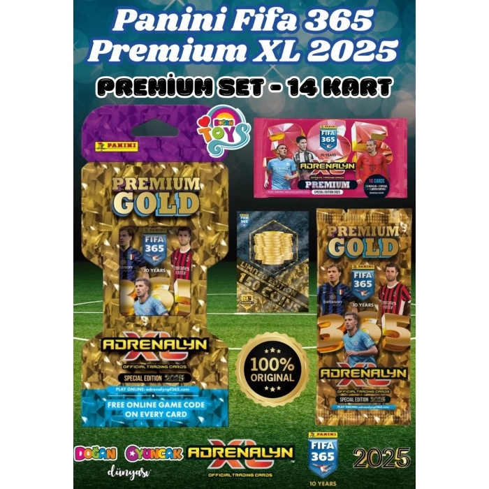 FIFA 365 Adrenalyn XL 2025 Premium Gold Kart