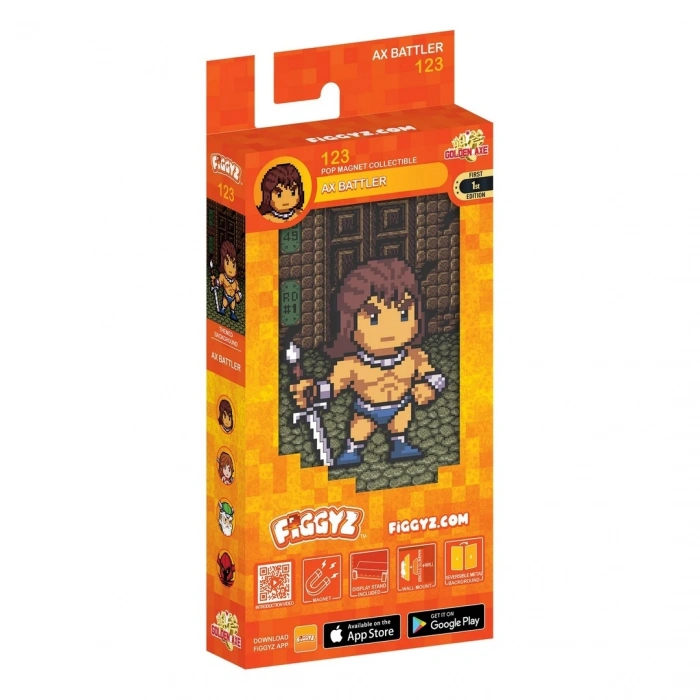 Figgyz Ax Battler 123 Golden Axe Figür