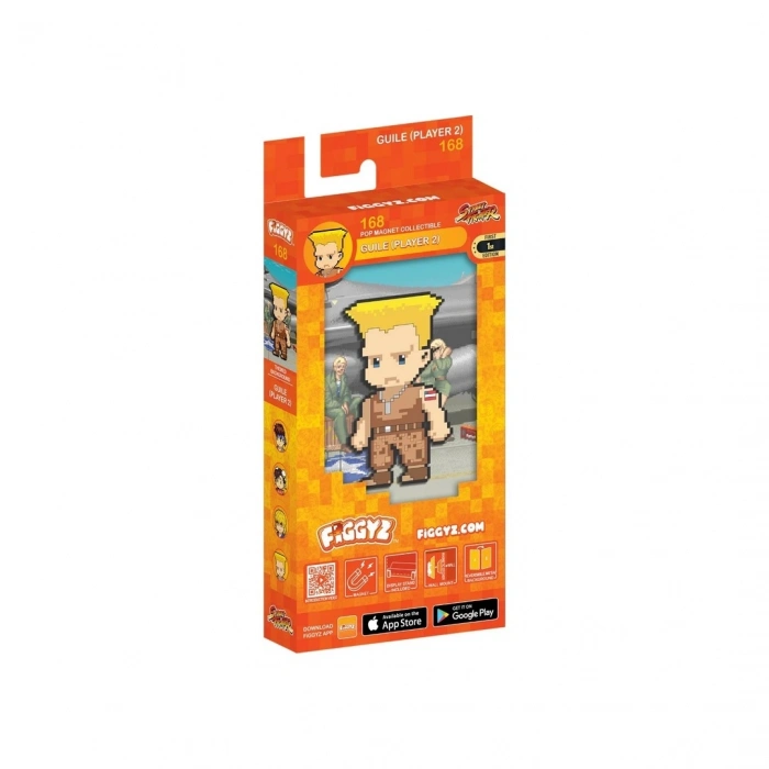 Figgyz Guile Player 2 168 Street Fighter Figür