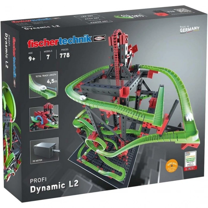 Fischertechnik Dinamik L2 Yapım Oyuncağı 778 Parça