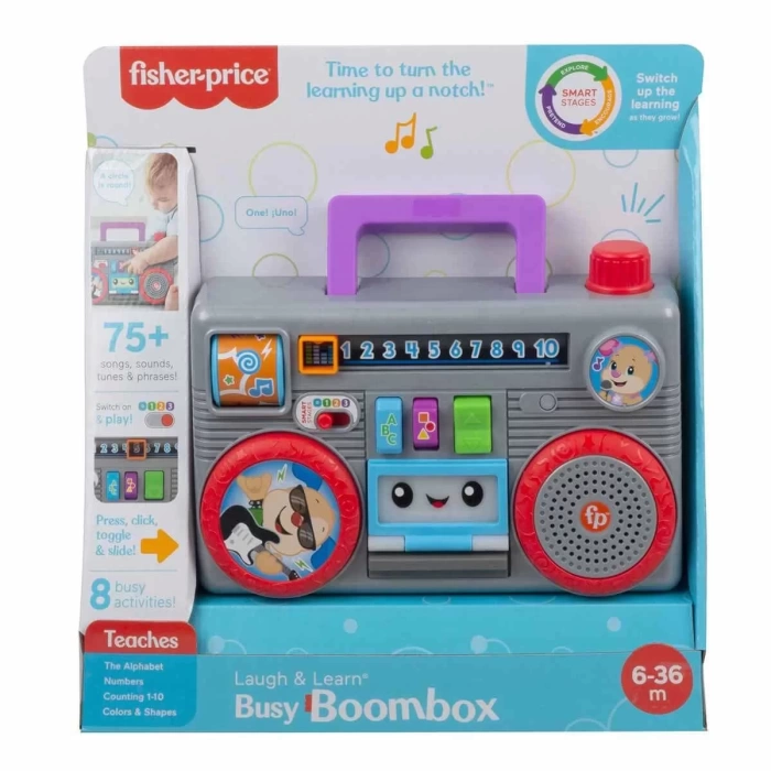 Fisher Price Eğlen ve Öğren Eğlenceli Müzik Kutusu GYC04