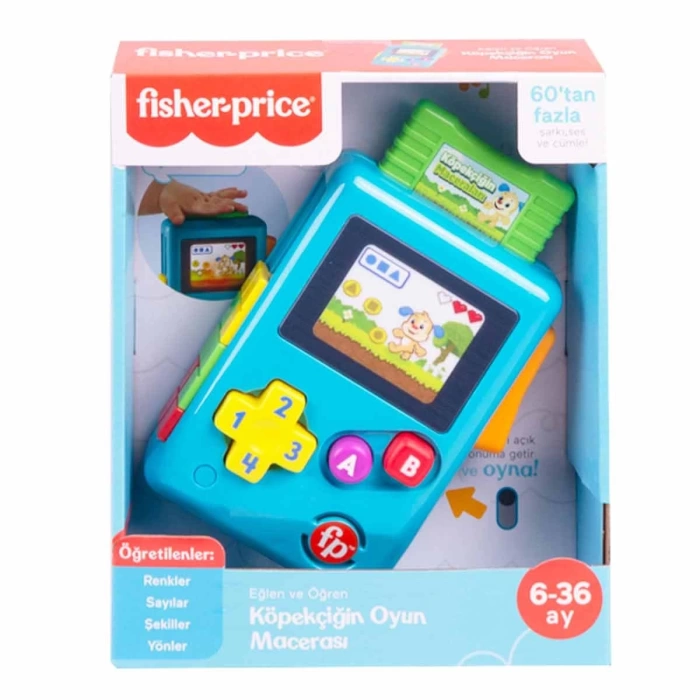 Fisher Price Eğlen ve Öğren Köpekçiğin Oyun Macerası Türkçe