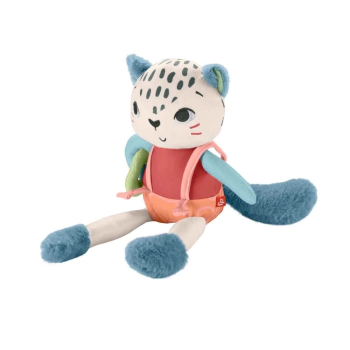 Fisher Price Eğlenceli Dostum Kar Leoparı Peluş HKD64