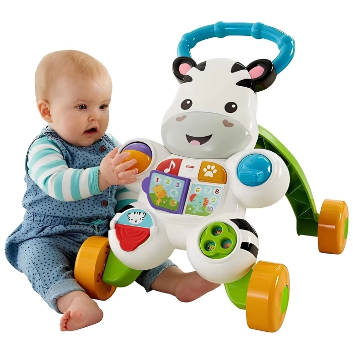 Fisher Price Melodili Yürüteç Zebra DLD80