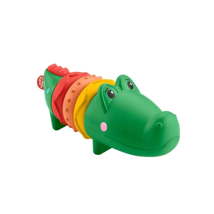 Fisher Price Safari Arkadaşları Çıngıraklı Timsah GWL67