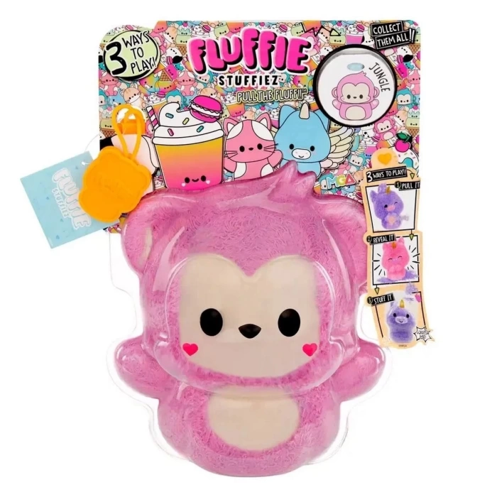 Fluffie Stuffiez Küçük Peluş Maymun