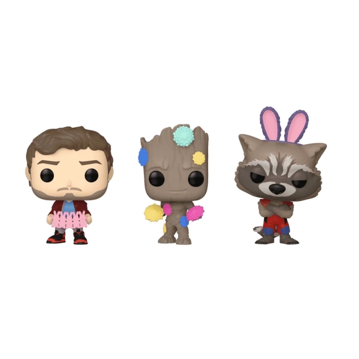 Funko POP Easter Star-Lord, Groot, & Rocket 3-Pack