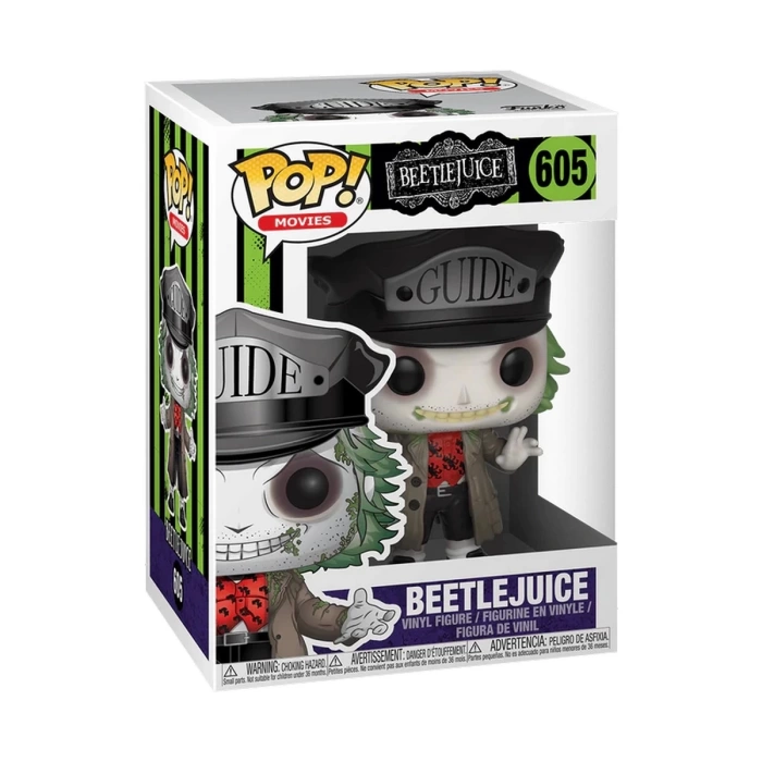 Funko POP Horror Beetlejuice Beetlejuice Guide Hat