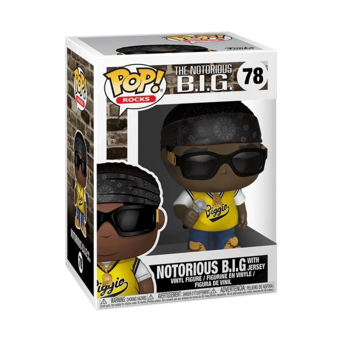 Funko POP Rocks Notorious B.I.G. Jersey