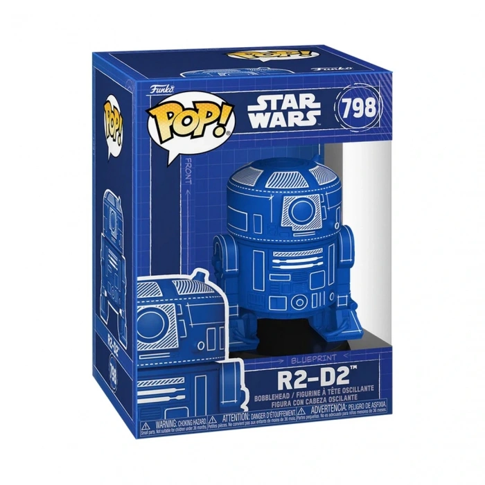 Funko POP - Star Wars R2-D2 (Blueprint Deco)