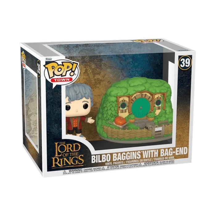 Funko POP Town Lord of the Rings Bilbo & Bag End