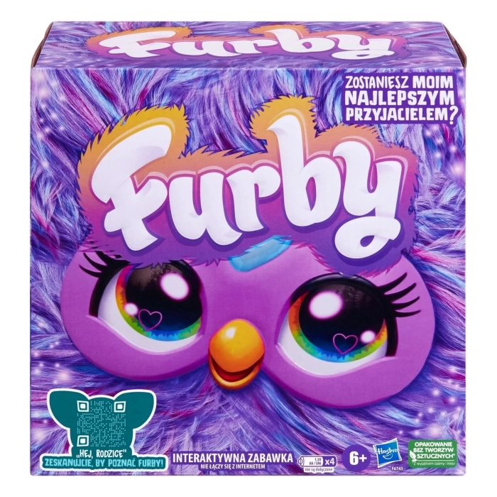 Furby Mor İnterakti̇f Peluş F6743