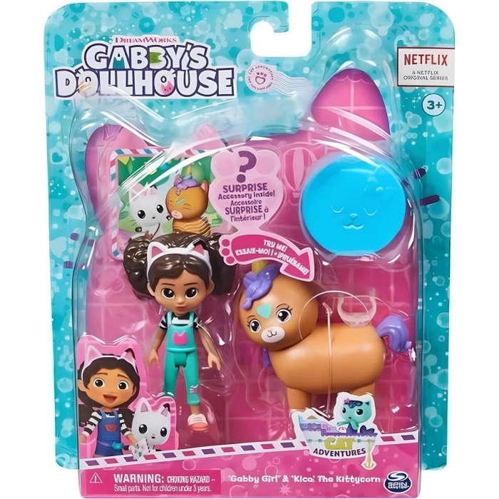 Gabbys Doll House Cat Tivity Figür Seti