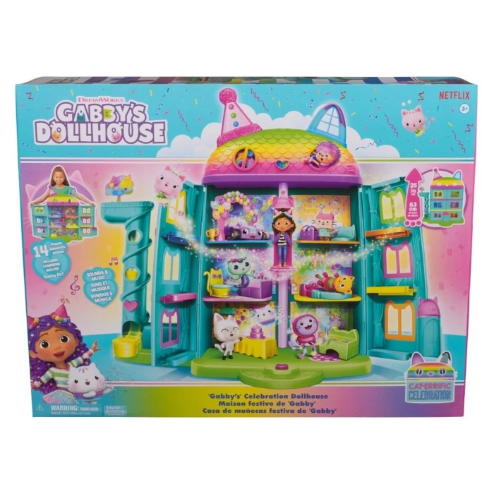 Gabbys Dollhouse Muhteşem Bebek Ev