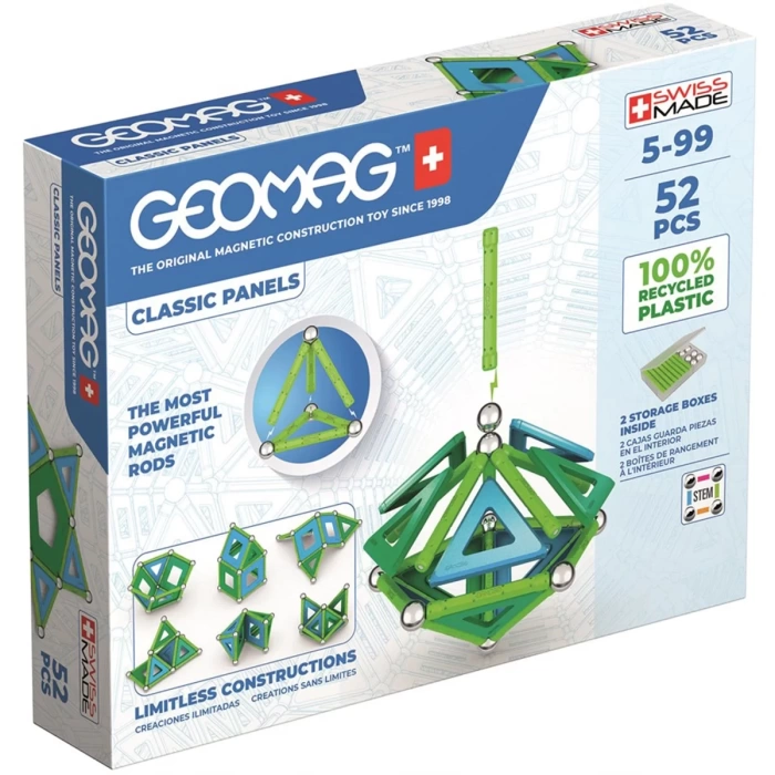 Geomag Classic Panels Manyetik Zeka Oyunu 52 Parça