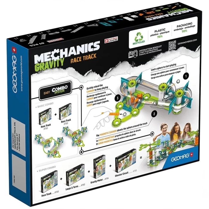 Geomag Mechanics Gravity Yarış Pisti 67 Parça