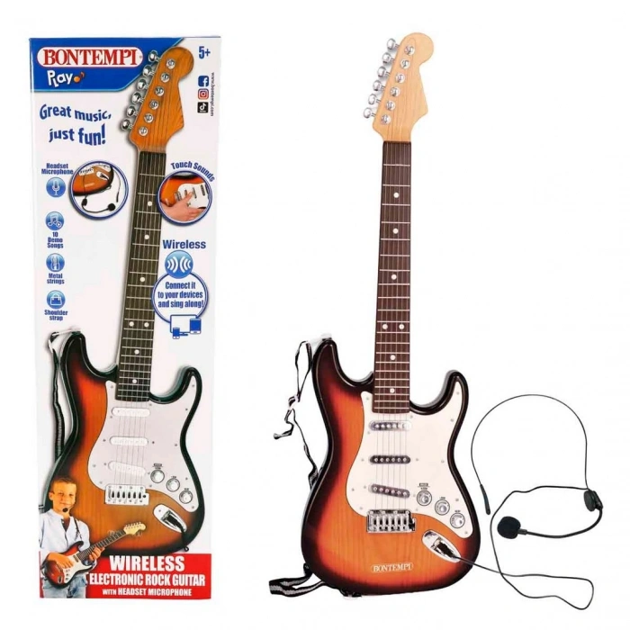 Gitar Wireless Elektronik Telli ve Tuşlu