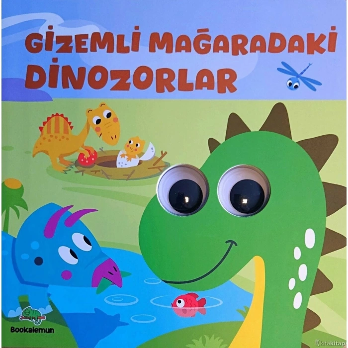 Gizemli Mağaradaki Dinozorlar Oynar Gözlü Kitap