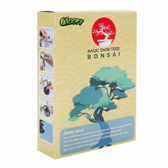 Gloopy Sihirli Kar Ağacı Bonsai Yapım Seti