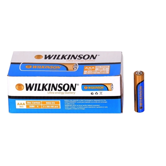 Gold Wilkinson İnce Pil R03