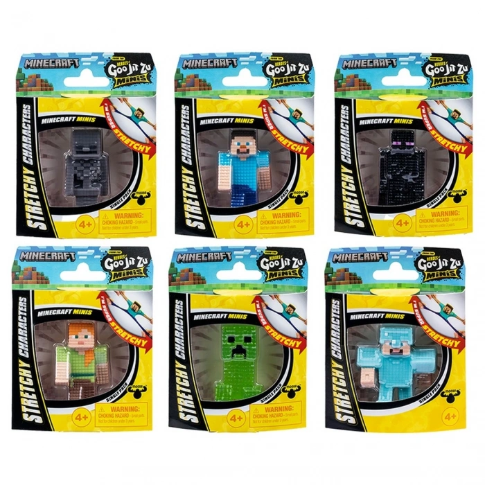 Goojitzu Minecraft Mini Figürler Tekli S8