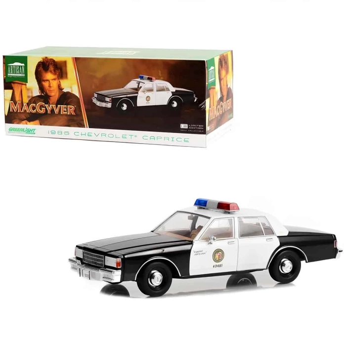 Greenlight 1:24 MacGyver 1986 Chevrolet Caprice LAPD