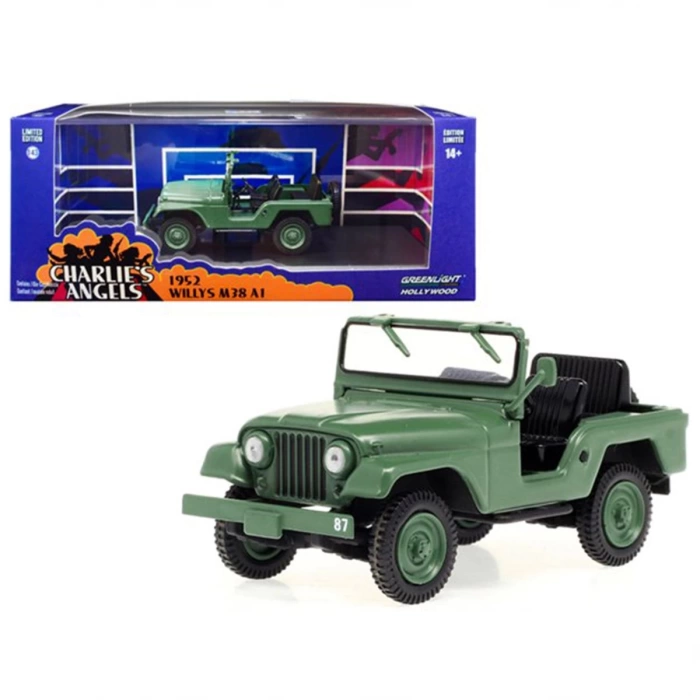 Greenlight 1:43 1952 Willys M38 A1 Charlies Angels