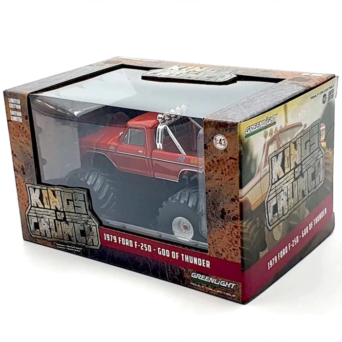 Greenlight 1:43 1979 Ford F-250 - God of Thunder