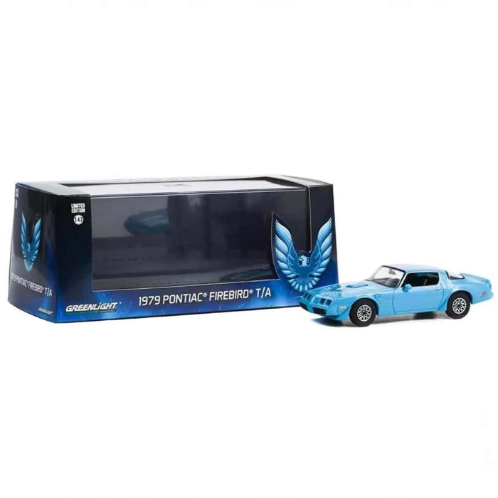 Greenlight 1:43 1979 Pontiac Firebird Trans Am Atlantis Blue