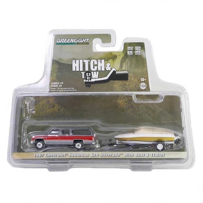 Greenlight 1:64 1987 Chevrolet Suburban K20 Silverado