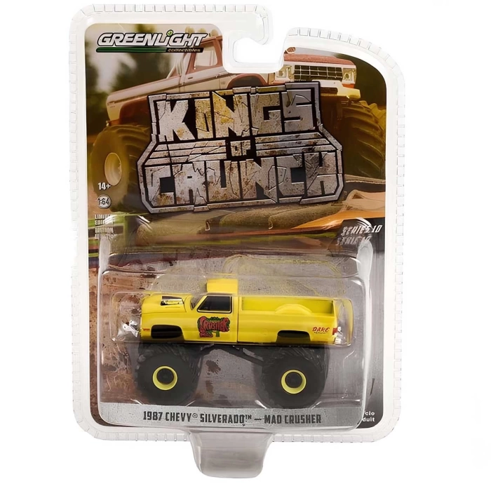 Greenlight 1/64 1987  Chevy Silverado Mad Crusher