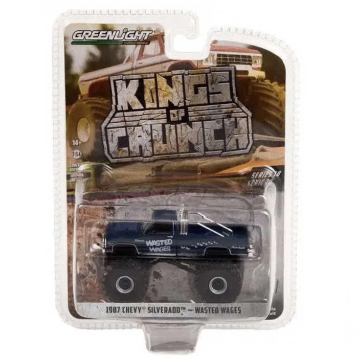 Greenlight 1:64 1987 Chevy Silverado Wasted Wages