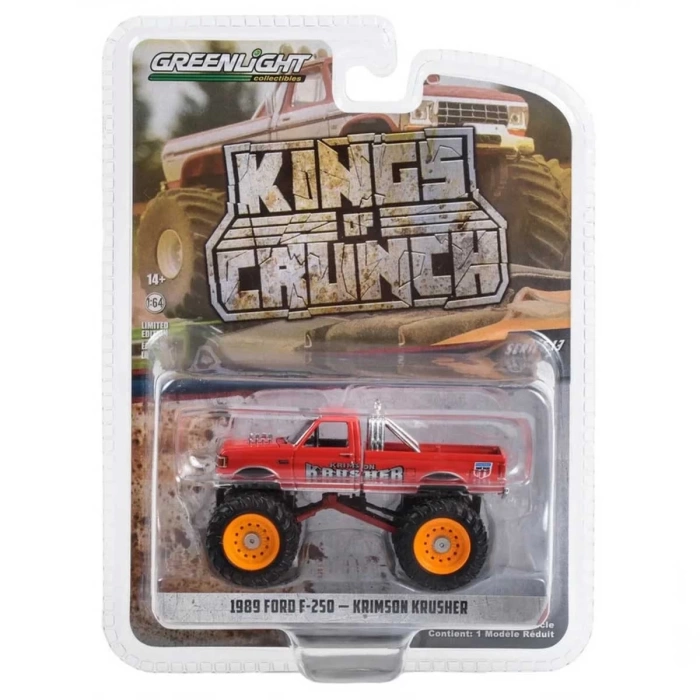 Greenlight 1:64 1989 F-250 Krimson Krusher