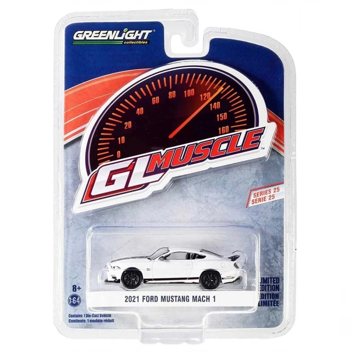 Greenlight 1/64 2021 Ford Mustang Mach 1 Vin 001