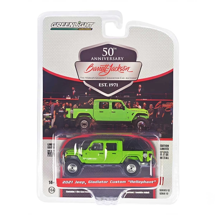 Greenlight 1/64 2021 Jeep Gladiator Custom Hellephant