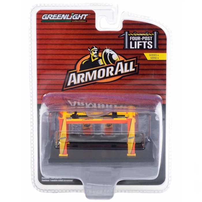 Greenlight 1:64 Four Post Lifts Series 4 - Armor Al