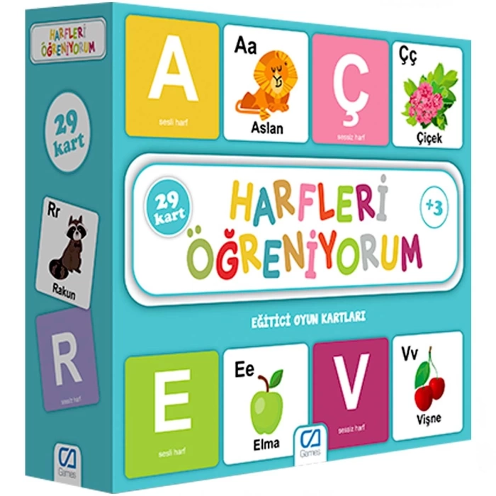 Harfleri Öğreniyorum Eğitici Set