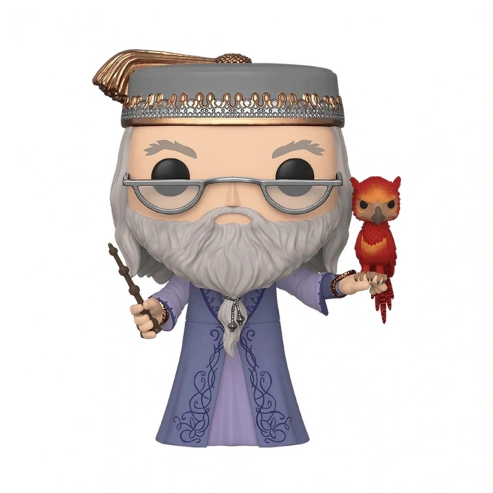 Funko POP Jumbo: Harry Potter- Albus Dumbledore with Fawkes