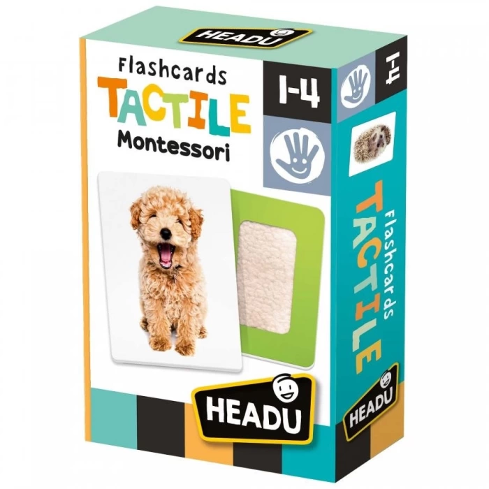 Headu Flashcards Tactile Montessori MU23738