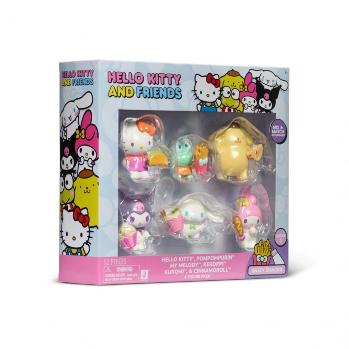 Hello Kitty 6lı Figür Seti 5 cm
