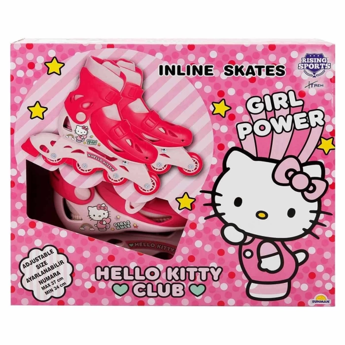 Hello Kitty Inline 4 Teker Paten