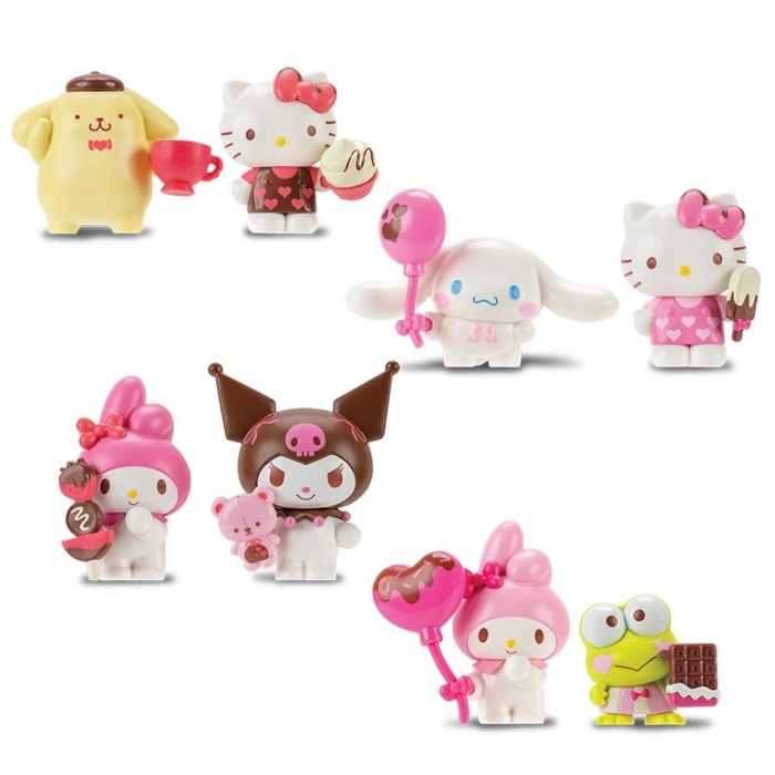 Hello Kitty Kalpten Kalbe 2li Figür Seti