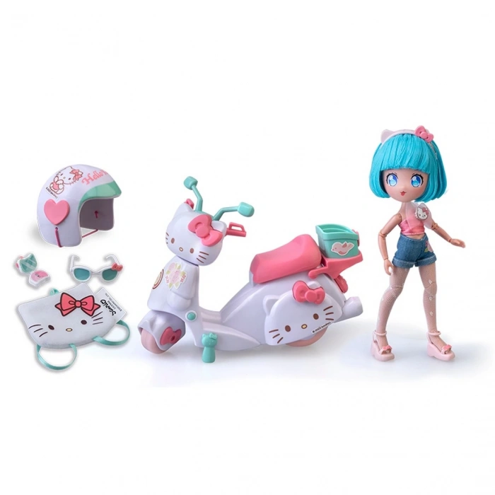 Hello Kitty Manga Bebek ve Scooter