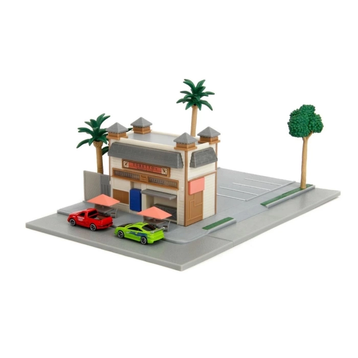 Hızlı & Öfkeli Toretto´s Café Nano Sahne Diaroma Modellemesi