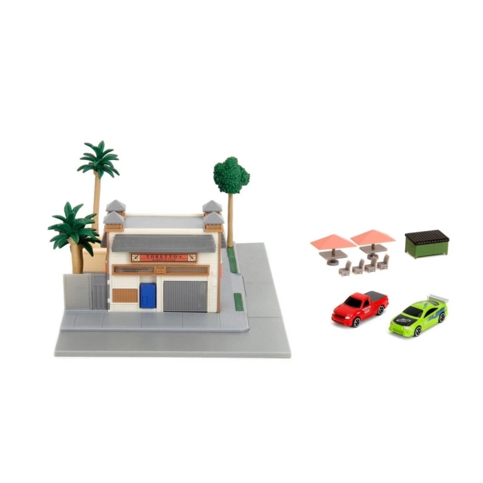 Hızlı & Öfkeli Toretto´s Café Nano Sahne Diaroma Modellemesi