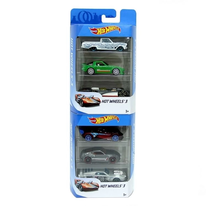 Hot Wheels 3lü Araba Seti