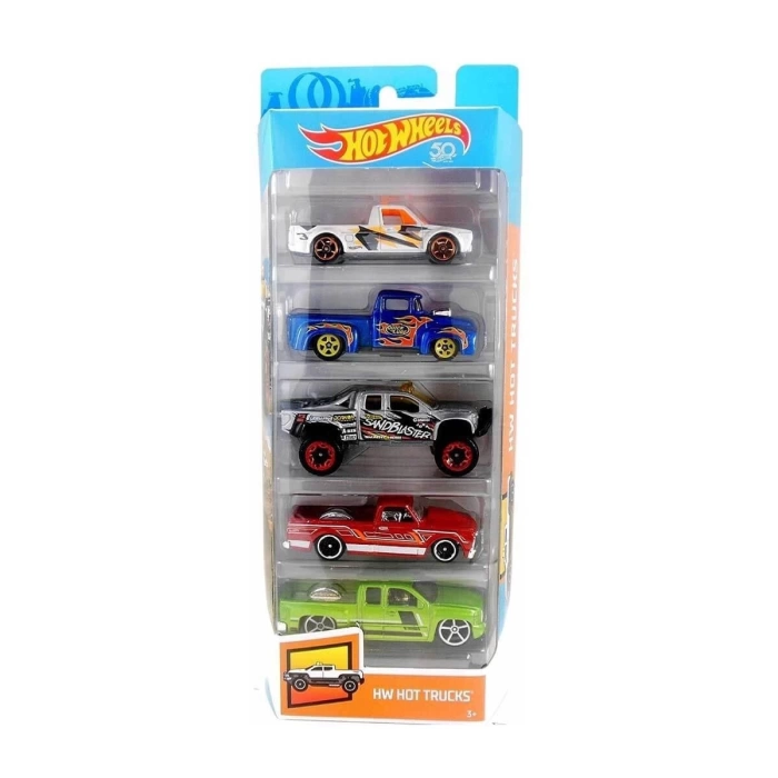 Hot Wheels 5li Araba Seti